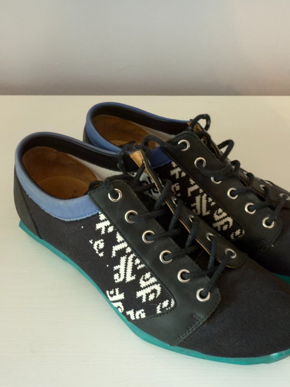 Fluevog Future Round Toe Asteroid Sneakers